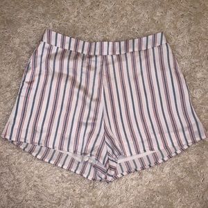 Red, White, and Blue Stripped Shorts